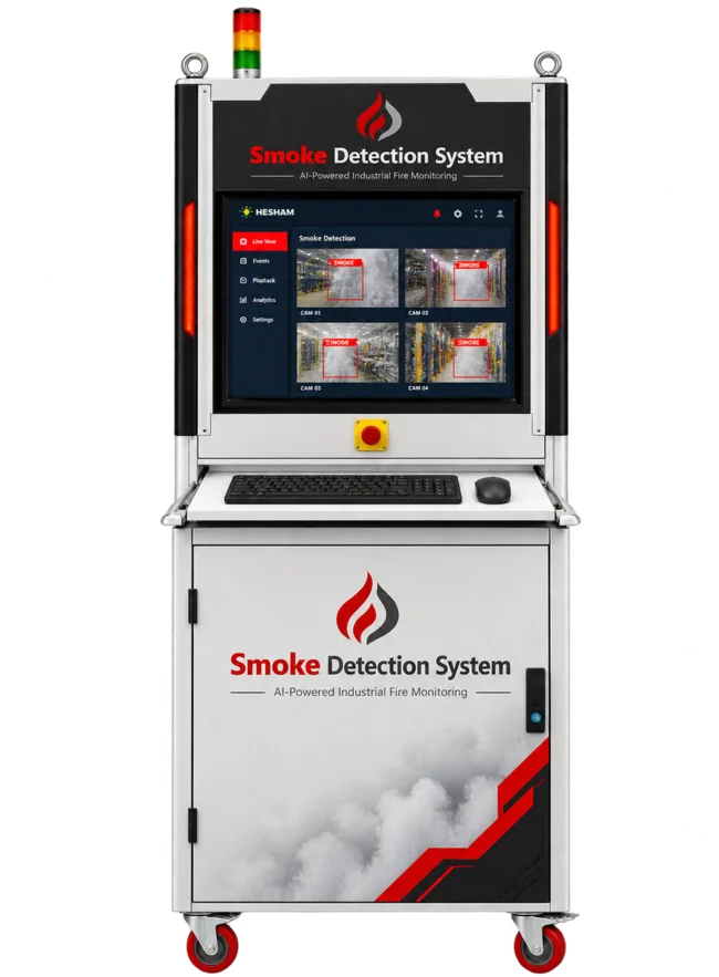 AI Camera Smoke Detection System
