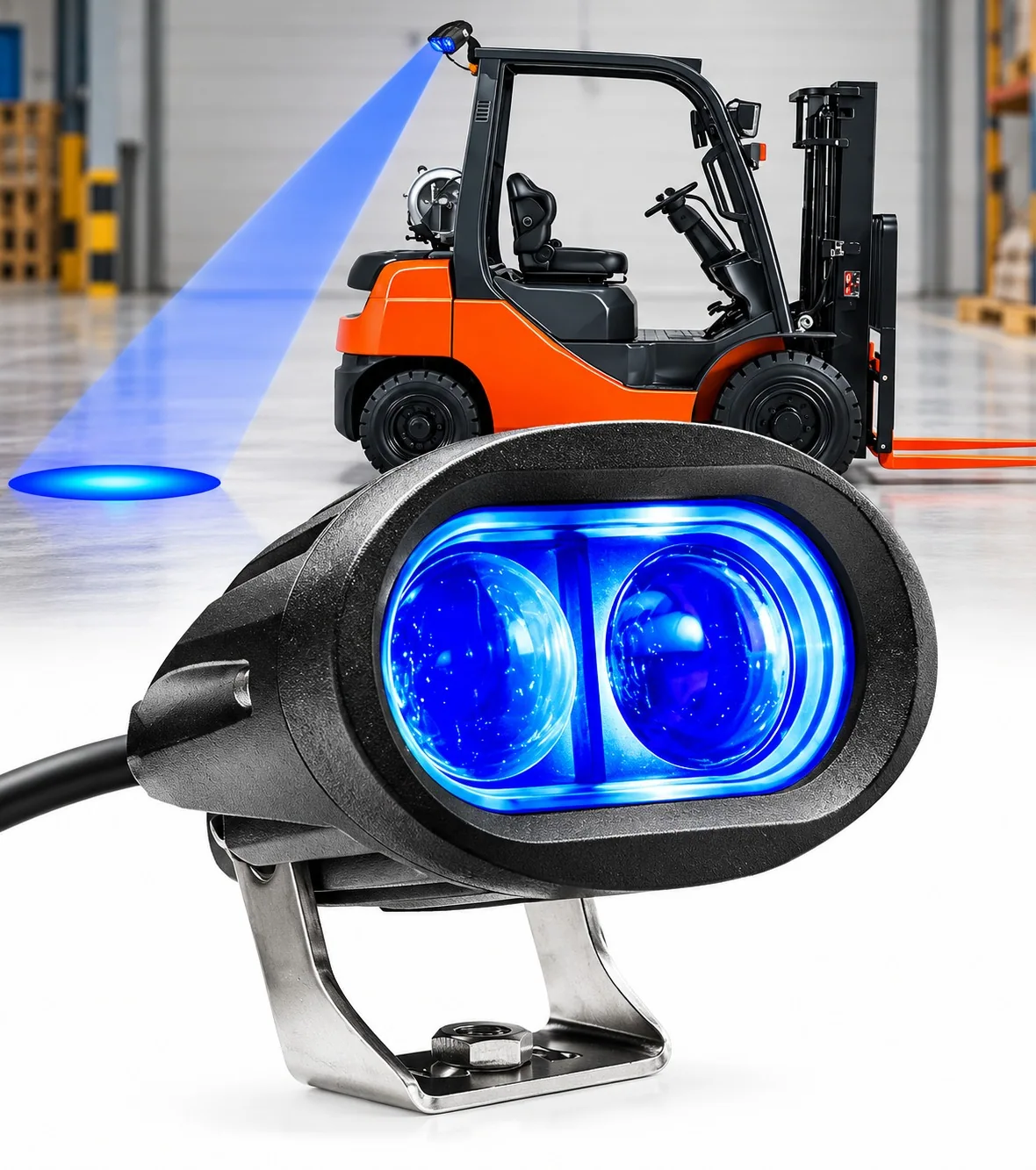 Forklift Blue Spot Warning Light 20W
